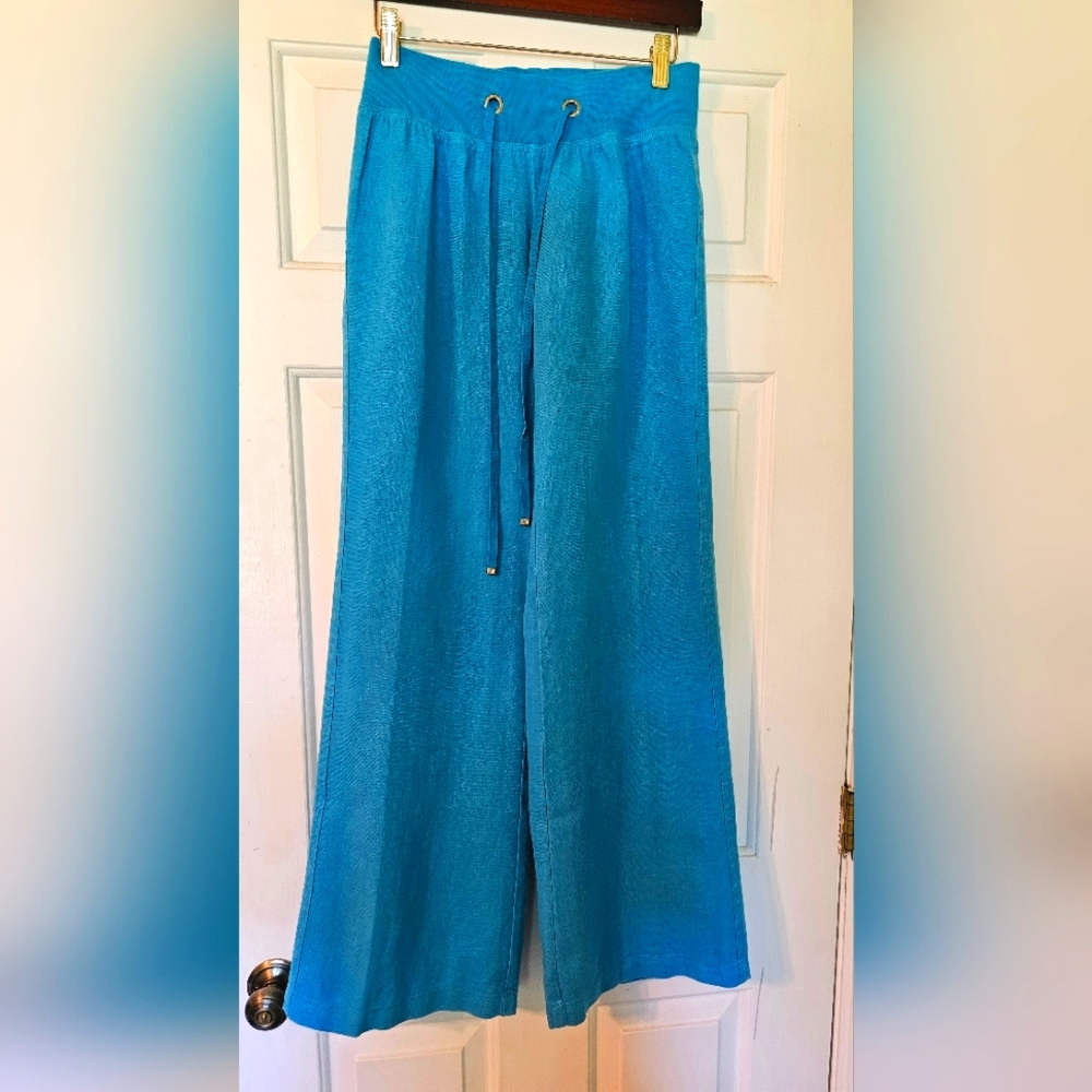 Lilly Pulitzer Beach Pant Linen Palazzo Pants